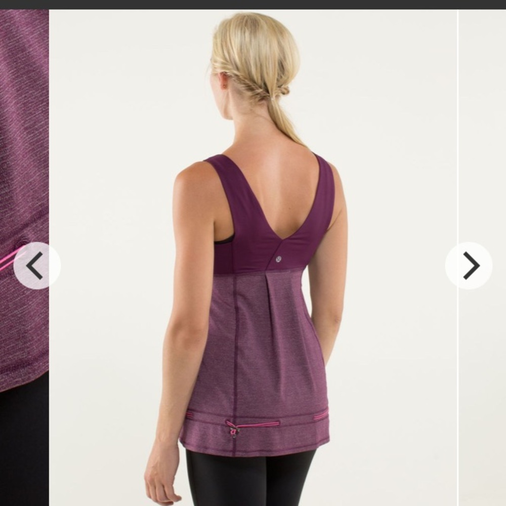 Lululemon athletica hustle and bustle tank! - Picture 2 of 10